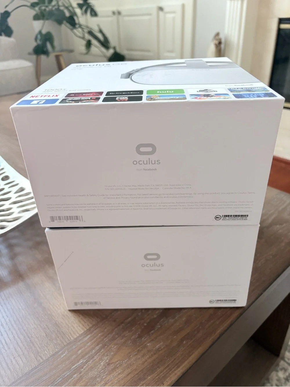 (2)Oculus Go Standalone VR Headset - White (64 GB)